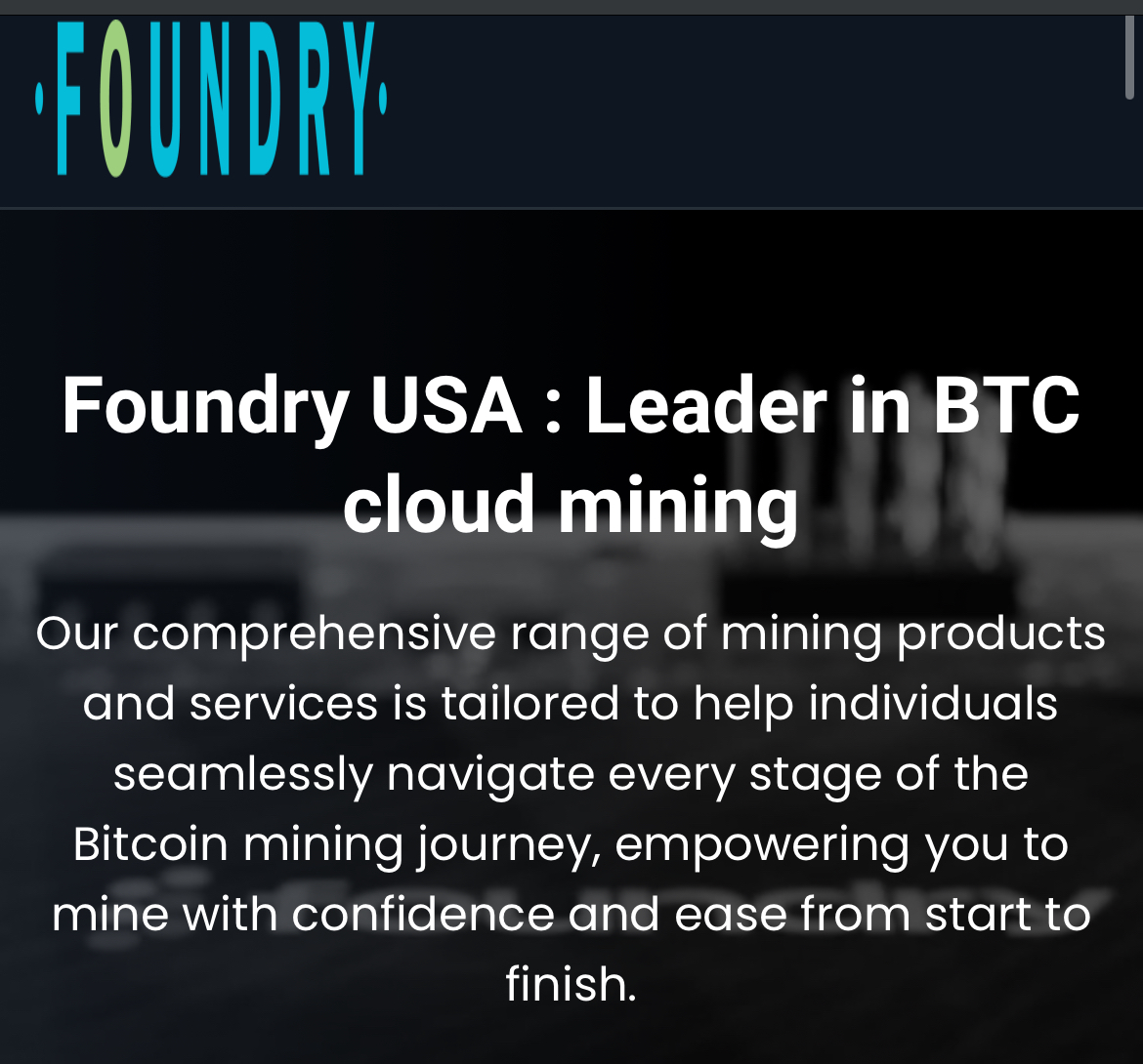 Foundry Miner