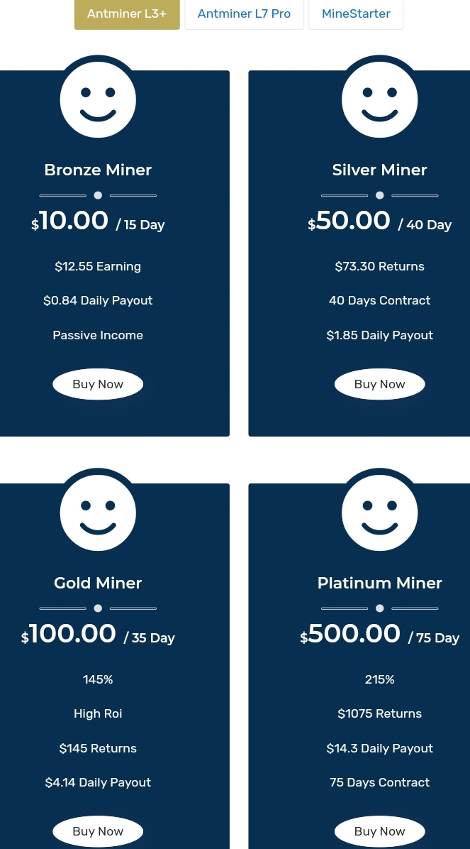 MineWealth plans